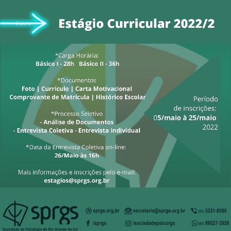 Estagio 2022-2 cartaz