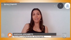 Mariana Ungaretti no Jornal do Almoço